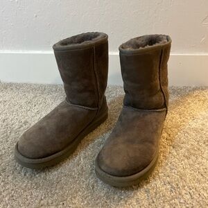 UGG Classic Short Boots Grey